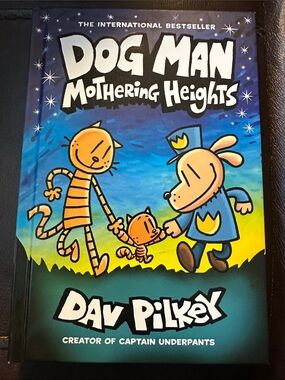 Dog Man - Mothering Heights hardcover graphic novel by Dav Pilkey